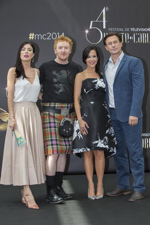 Julie Benz  Jaime Murray Photocall @ 54th Monte Carlo Tv Festival June 10, 2014