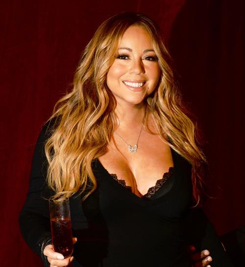 Mariah Carey Announces The Launch Of Her Go N'Syde Bottle Butterfly June 9, 2014