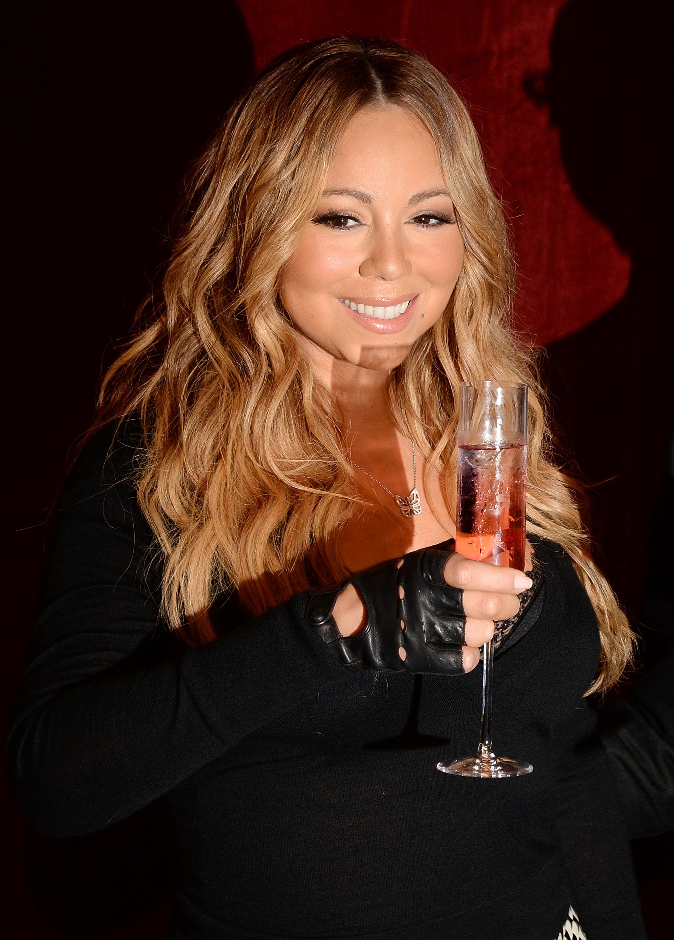 Mariah Carey Announces The Launch Of Her Go N'Syde Bottle Butterfly June 9, 2014