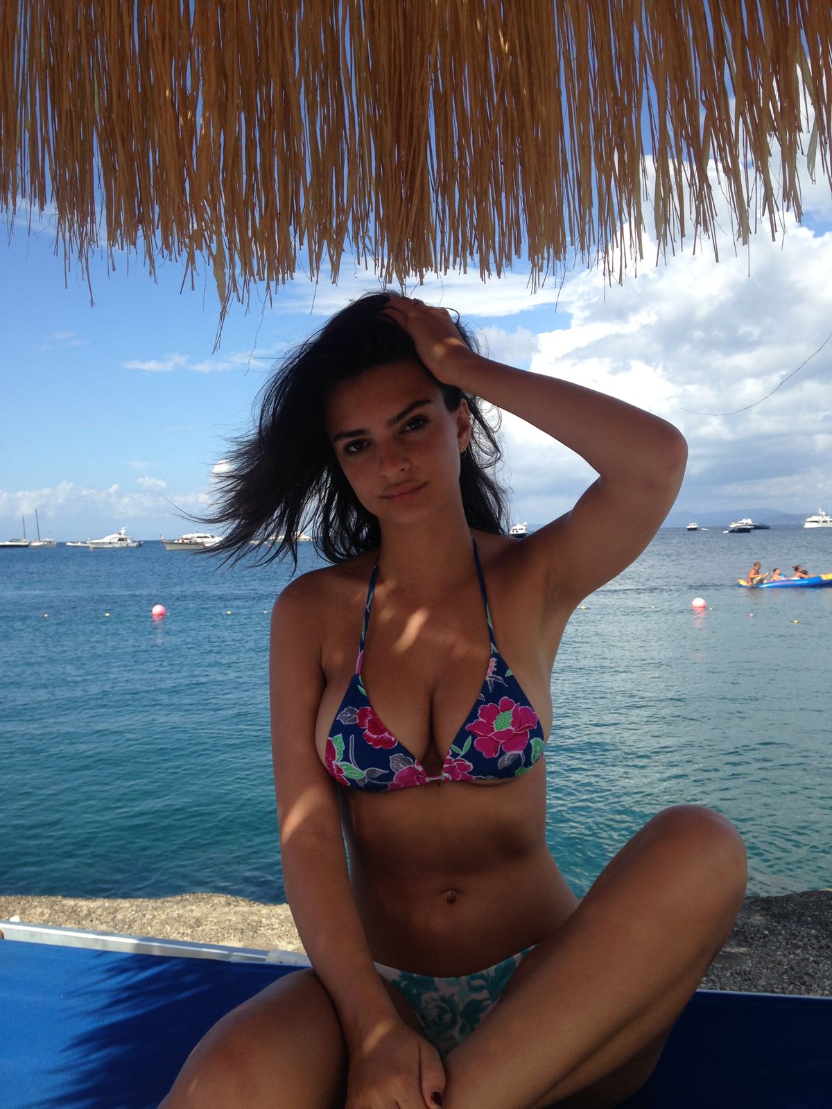 Emily Ratajkowski in a bikini