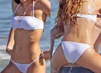 Bella Thorne in a bikini - ass