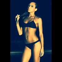 Gracee Belle in a bikini