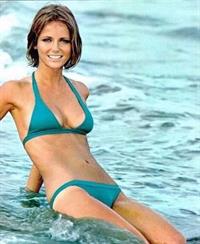 Cheryl Tiegs in a bikini