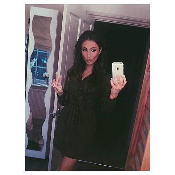 Megan McKenna taking a selfie