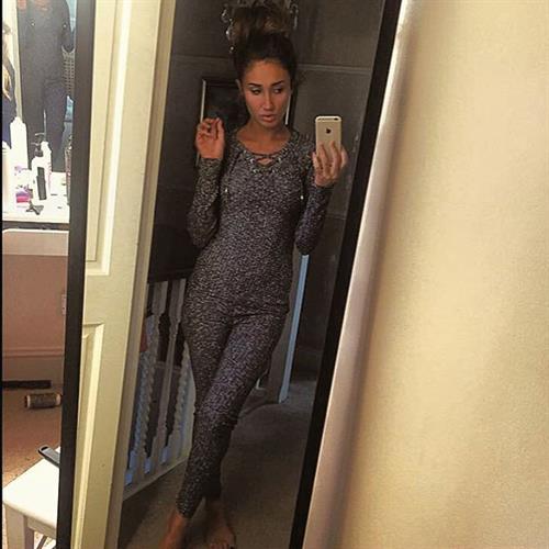 Megan McKenna taking a selfie