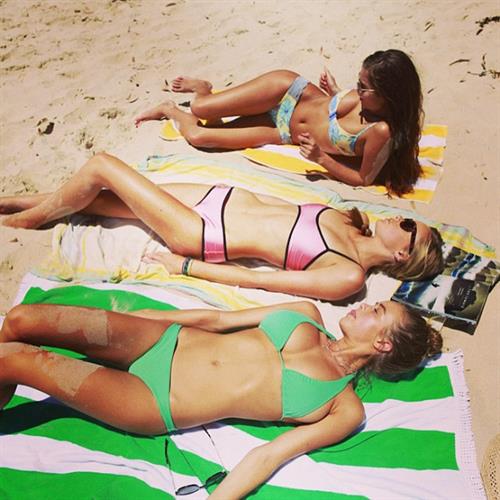 Tanya Smart in a bikini