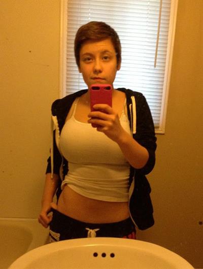 Anonymous taking a selfie