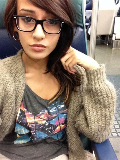 Janice Griffith taking a selfie