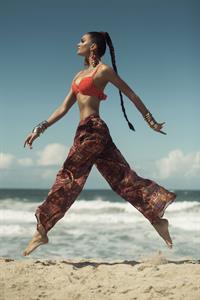 Barbara Fialho in a bikini