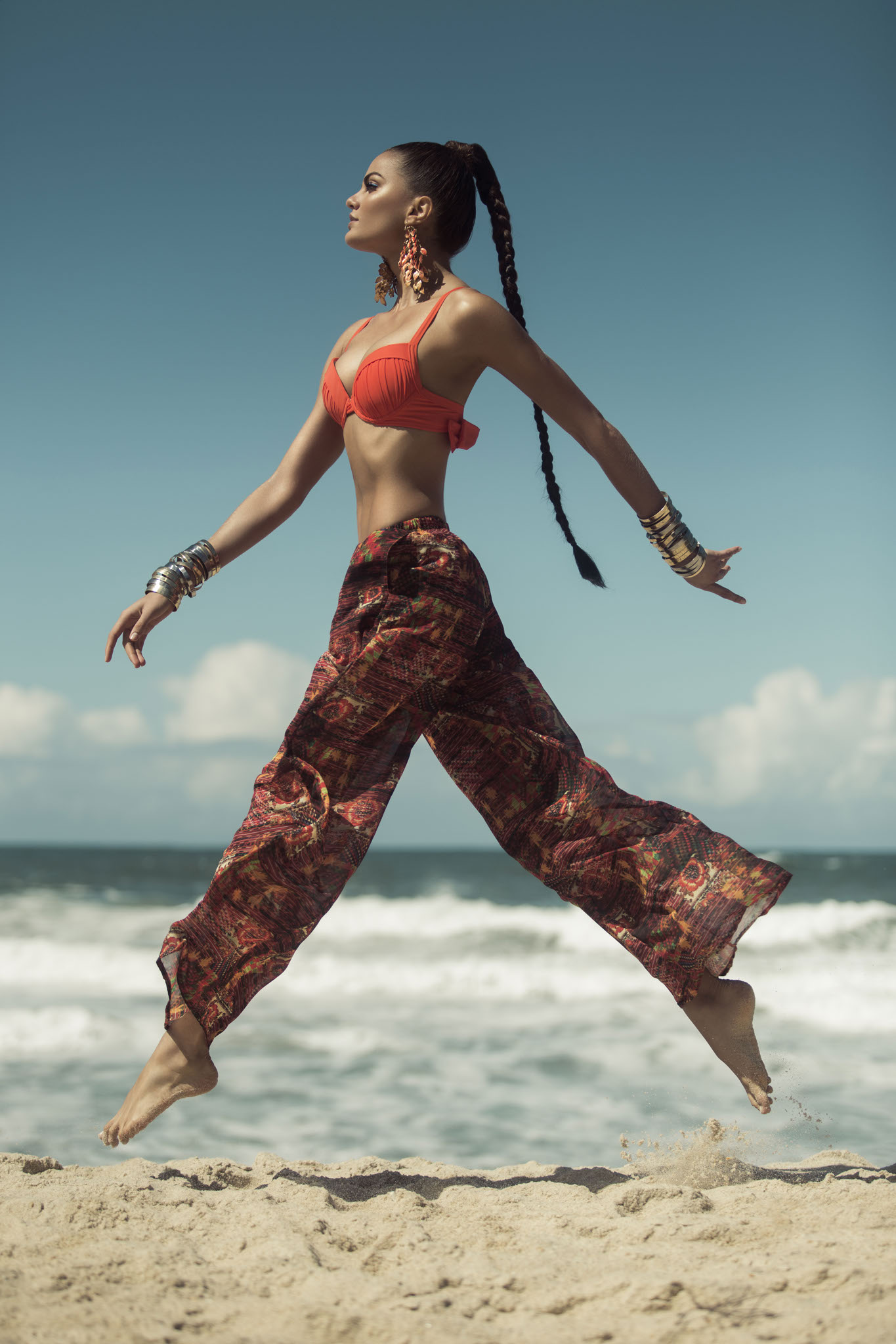 Barbara Fialho in a bikini