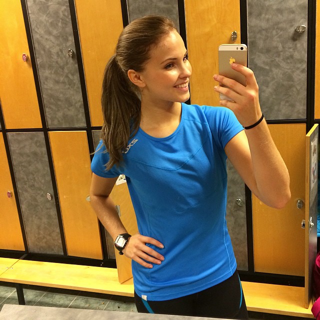Emilie Voe Nereng taking a selfie