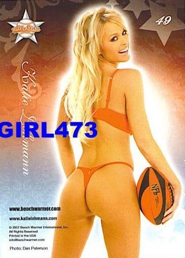 Katie Lohmann in lingerie - ass