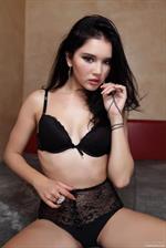 Malena Fendi in lingerie