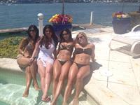 Carla Facciolo in a bikini