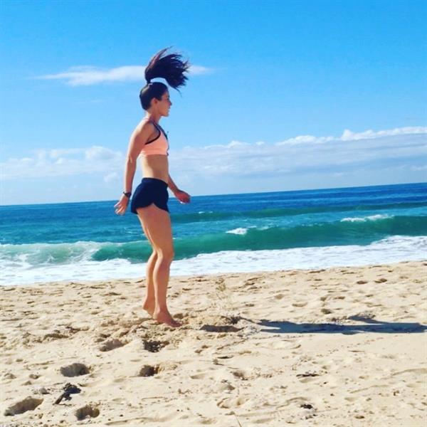 Tanya Poppett in a bikini - ass