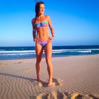 Tanya Poppett in a bikini