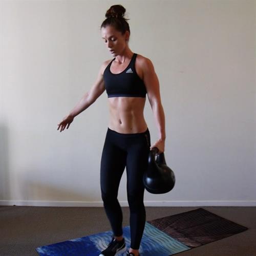 Tanya Poppett in Yoga Pants