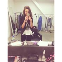 Ariane Fournier taking a selfie