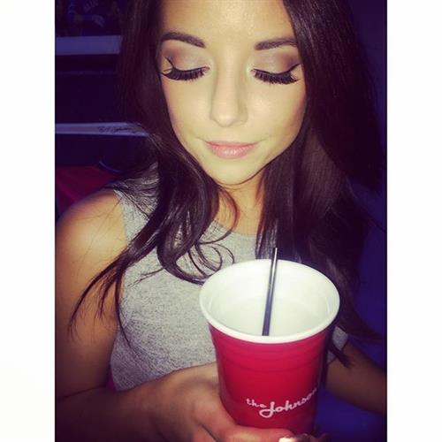 Brittney Rose taking a selfie