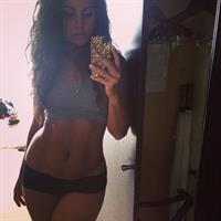 Mónica Alvarez taking a selfie