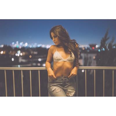 Mónica Alvarez in a bikini