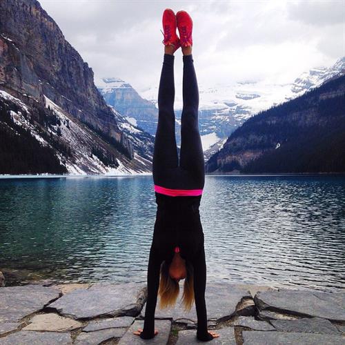 Mackenzie White in Yoga Pants