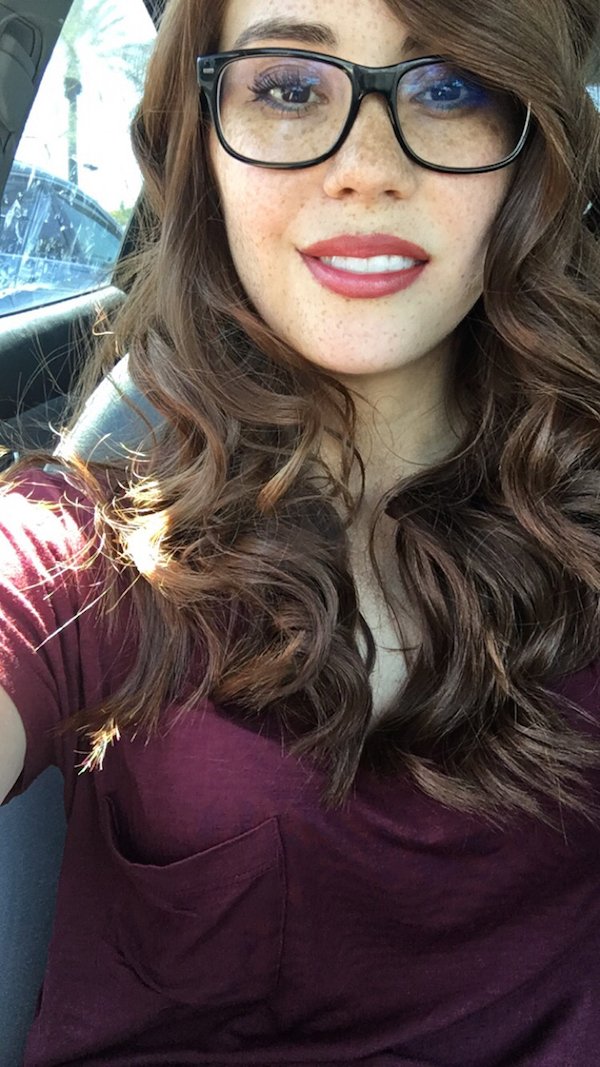 Anonymous taking a selfie