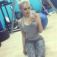 Anna Faith Carlson taking a selfie