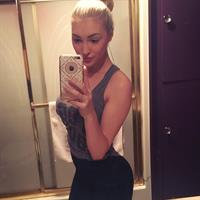 Anna Faith Carlson taking a selfie
