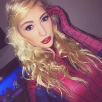 Anna Faith Carlson taking a selfie