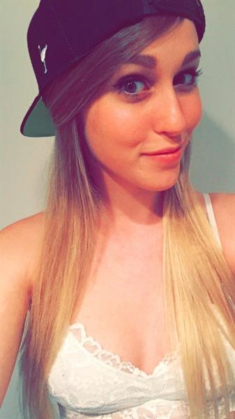 Anonymous in lingerie taking a selfie