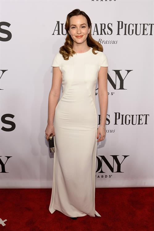 Leighton Meester at 68th Annual Tony Awards at Radio City Music Hall June 8, 2014