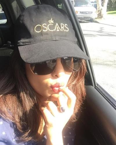 Priyanka Chopra taking a selfie