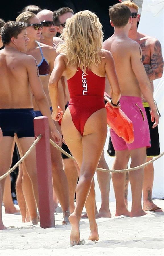 Kelly Rohrbach in a bikini - ass