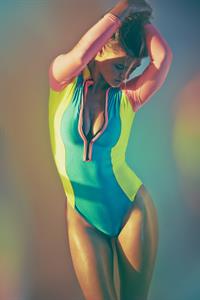 Kelly Rohrbach in a bikini