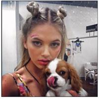 Megan Blake Irwin taking a selfie