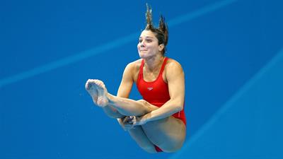Juliana Veloso was a diver for Brazil in the 2012 London Olympics