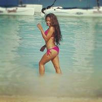 Christina Milian in a bikini
