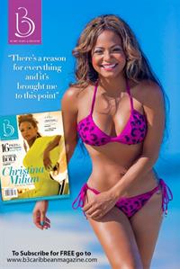 Christina Milian in a bikini