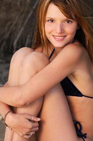 Bella Thorne in a bikini