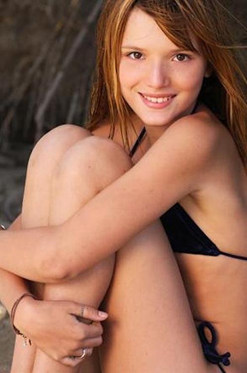 Bella Thorne in a bikini