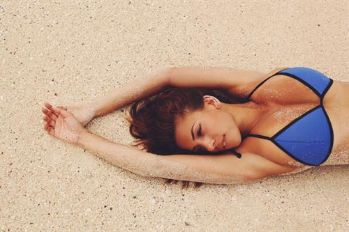 Devin Brugman in a bikini