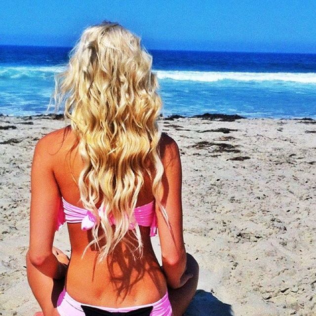 Caitlin Arnett in a bikini