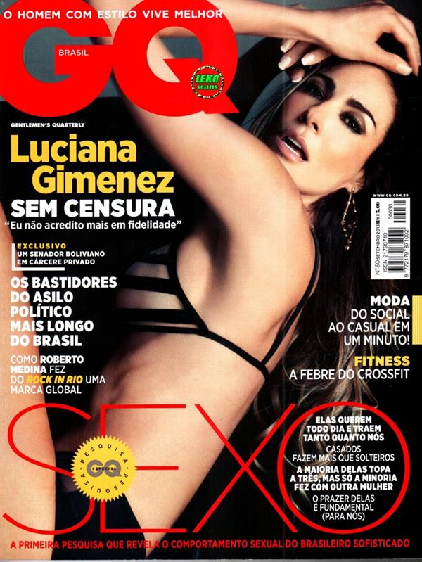 Luciana Gimenez in a bikini