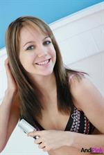Andi Pink in lingerie
