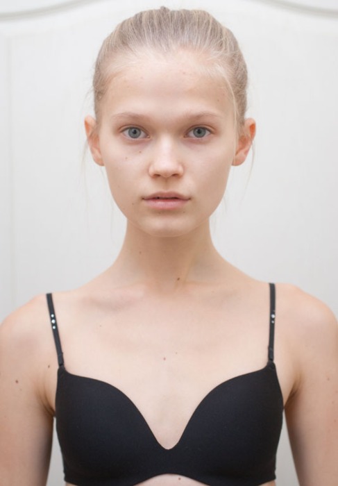 Vita Sidorkina in lingerie