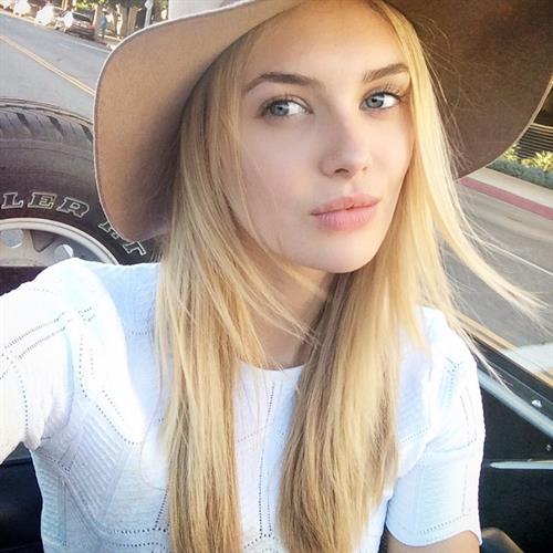 Megan Williams taking a selfie