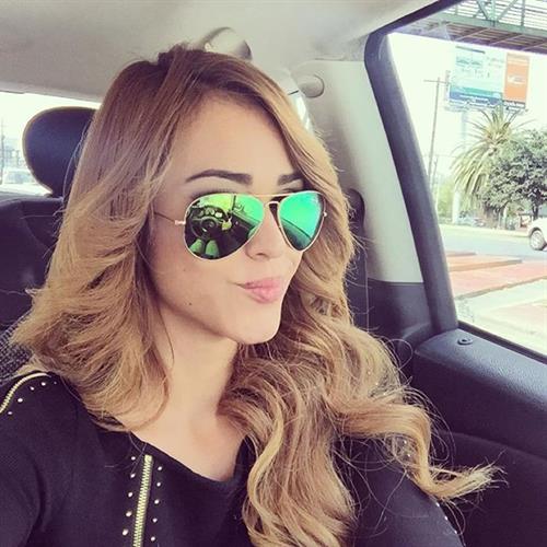 Yanet Garcia taking a selfie