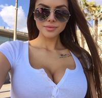 Viktoria Odintsova taking a selfie