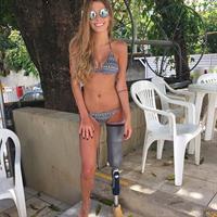 Paola Antonini in a bikini